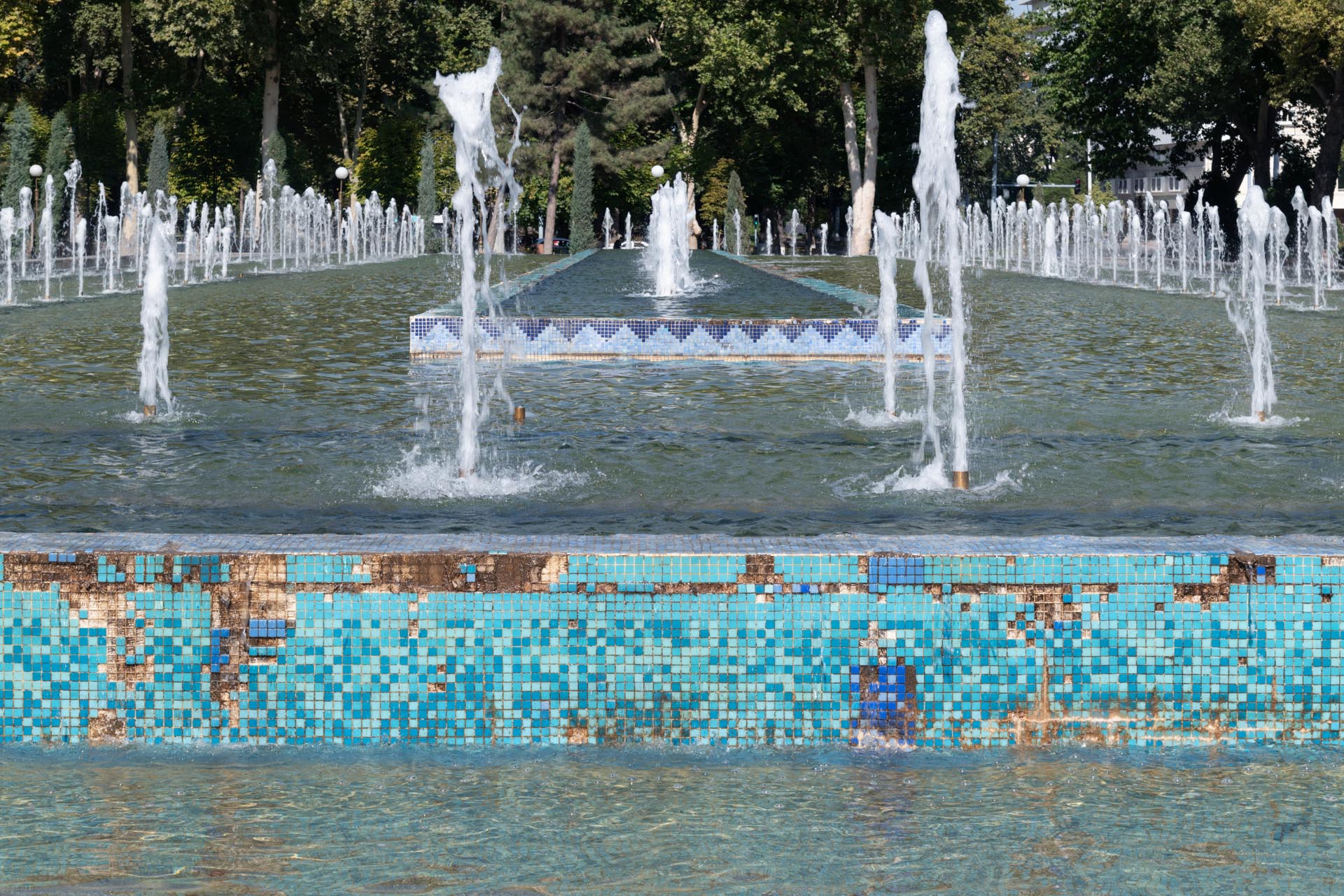 Fountains at Mustaqillik Square